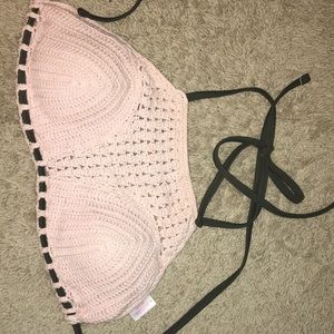 crotchet bikini top